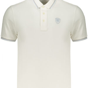 BLAUER APPAREL POLO MANICHE CORTE UOMO BIANCO