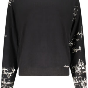 DESIGUAL MAGLIA DONNA NERO