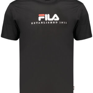 FILA T-SHIRT MANICHE CORTE UOMO NERO