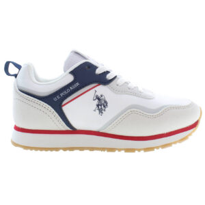 U.S. POLO ASSN. CALZATURA SPORTIVA BAMBINO BIANCO