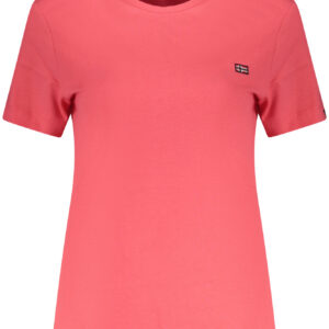 NORWAY 1963 T-SHIRT MANICHE CORTE DONNA ROSA