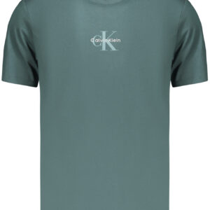 CALVIN KLEIN T-SHIRT MANICHE CORTE UOMO BLU