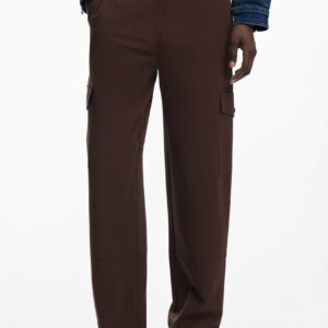 DESIGUAL PANTALONE DONNA MARRONE