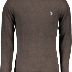 U.S. POLO ASSN. MAGLIONE UOMO MARRONE