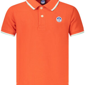 NORTH SAILS POLO MANICHE CORTE BAMBINO ARANCIO