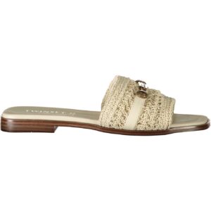 TWINSET CALZATURA SANDALO DONNA BEIGE