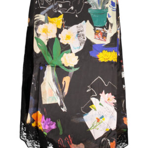 DESIGUAL GONNA LUNGA DONNA NERO