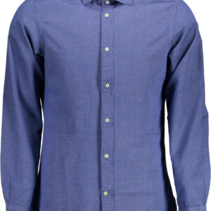 U.S. POLO ASSN. CAMICIA MANICHE LUNGHE UOMO BLU