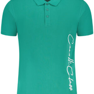 CAVALLI CLASS POLO MANICHE CORTE UOMO VERDE