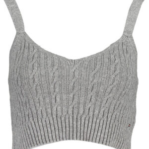 TOMMY HILFIGER TOP DONNA GRIGIO