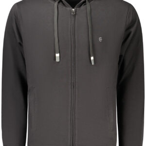 COVERI MOVING FELPA CON ZIP UOMO NERO