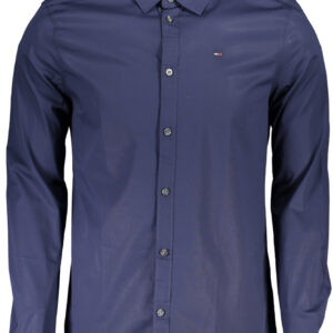 TOMMY HILFIGER CAMICIA MANICHE LUNGHE UOMO BLU