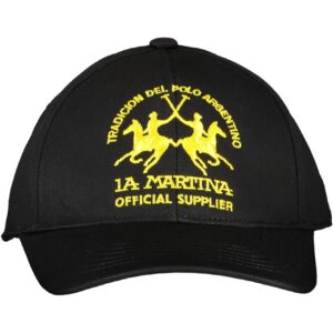 LA MARTINA CAPPELLO UOMO NERO
