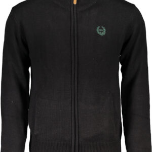 GIAN MARCO VENTURI CARDIGAN UOMO NERO