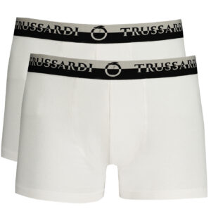 TRUSSARDI BOXER UOMO BIANCO
