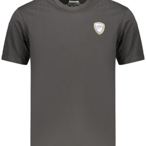 BLAUER APPAREL T-SHIRT MANICHE CORTE UOMO NERO