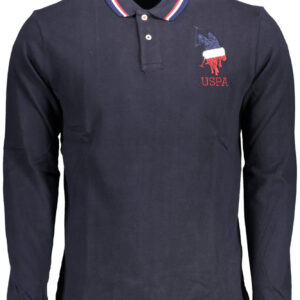 U.S. POLO ASSN. POLO MANICHE LUNGHE UOMO BLU