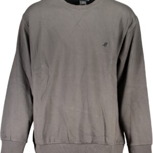 U.S. GRAND FELPA SENZA ZIP UOMO GRIGIO