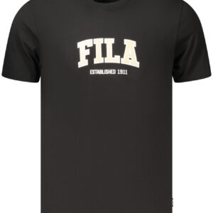 FILA T-SHIRT MANICHE CORTE UOMO NERO