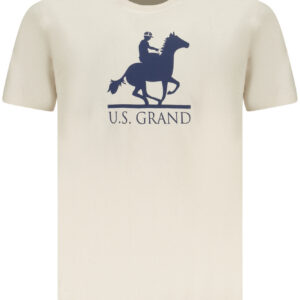 U.S. GRAND T-SHIRT MANICHE CORTE UOMO BEIGE