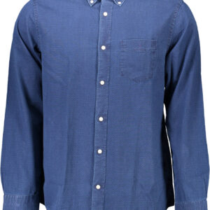GANT CAMICIA MANICHE LUNGHE UOMO BLU