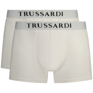 TRUSSARDI BOXER UOMO BIANCO