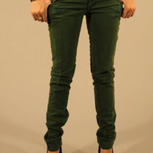 JOHN GALLIANO JEANS DENIM DONNA VERDE