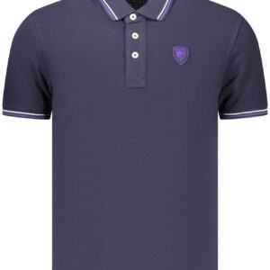 BLAUER APPAREL POLO MANICHE CORTE UOMO BLU