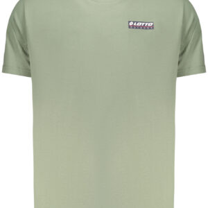 LOTTO T-SHIRT MANICHE CORTE UOMO VERDE