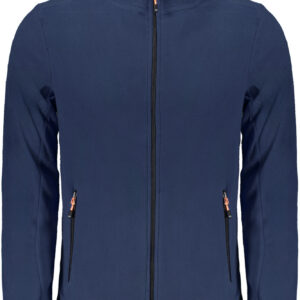 NORWAY 1963 FELPA CON ZIP UOMO BLU