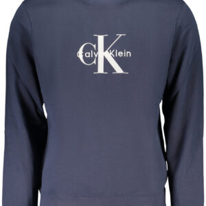 CALVIN KLEIN FELPA SENZA ZIP UOMO BLU