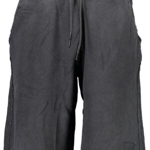GUESS JEANS PANTALONE BERMUDA UOMO NERO