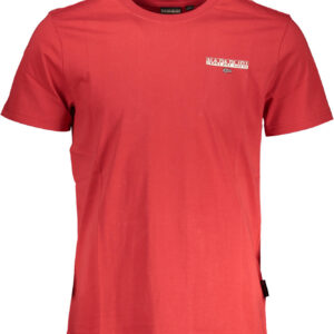 NAPAPIJRI T-SHIRT MANICHE CORTE UOMO ROSSO