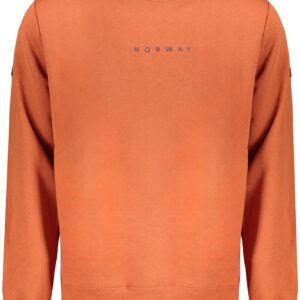 NORWAY 1963 FELPA SENZA ZIP UOMO MARRONE