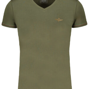 AERONAUTICA MILITARE T-SHIRT MANICHE CORTE UOMO VERDE