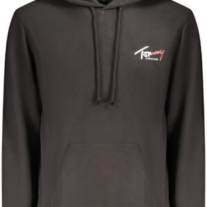 TOMMY HILFIGER FELPA SENZA ZIP UOMO NERO