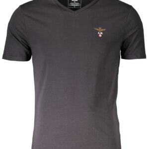 AERONAUTICA MILITARE T-SHIRT ESTERNABILE UOMO NERO