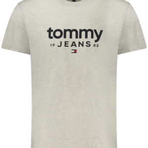 TOMMY HILFIGER T-SHIRT MANICHE CORTE UOMO GRIGIO