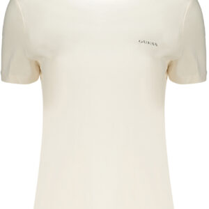 GUESS JEANS T-SHIRT MANICHE CORTE DONNA ROSA