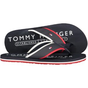 TOMMY HILFIGER CALZATURA CIABATTA UOMO BLU
