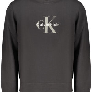 CALVIN KLEIN FELPA SENZA ZIP UOMO NERO