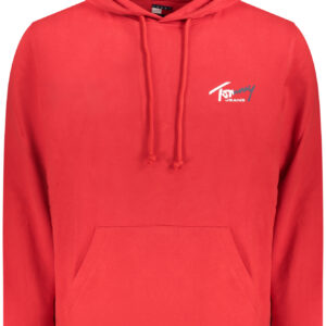 TOMMY HILFIGER FELPA SENZA ZIP UOMO ROSSO