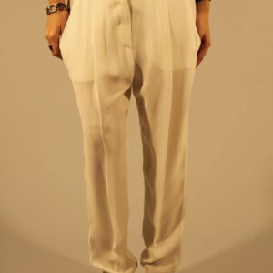 PATRIZIA PEPE PANTALONE DONNA BIANCO