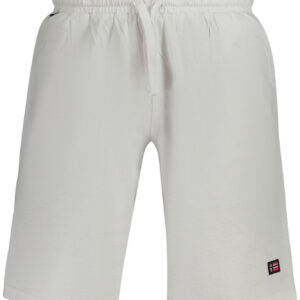 NORWAY 1963 PANTALONE BERMUDA UOMO BIANCO