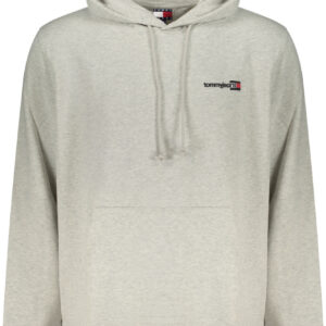 TOMMY HILFIGER FELPA SENZA ZIP UOMO GRIGIO