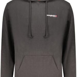 TOMMY HILFIGER FELPA SENZA ZIP UOMO NERO
