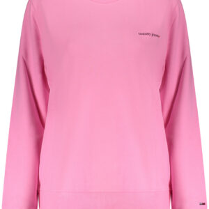 TOMMY HILFIGER FELPA SENZA ZIP DONNA ROSA