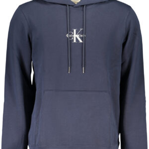 CALVIN KLEIN FELPA SENZA ZIP UOMO BLU