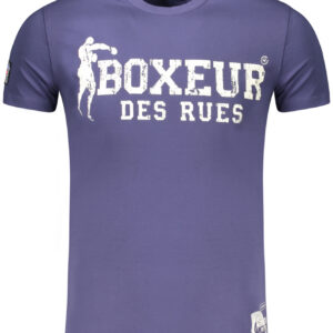 BOXEUR DES RUES T-SHIRT MANICHE CORTE UOMO BLU
