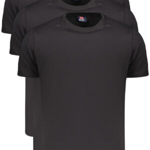 NORWAY 1963 T-SHIRT MANICHE CORTE UOMO NERO
